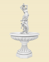 Фигурка (скульптура) фонтан Эмилия чаша глуб нов большая из бетона